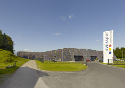 Halle Swisspor I à Chatel-Saint-Denis ©swisspor AG