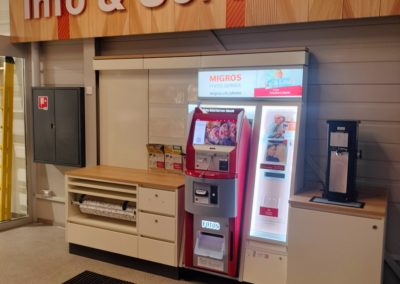 Rénovation du magasin Migros à Avenches