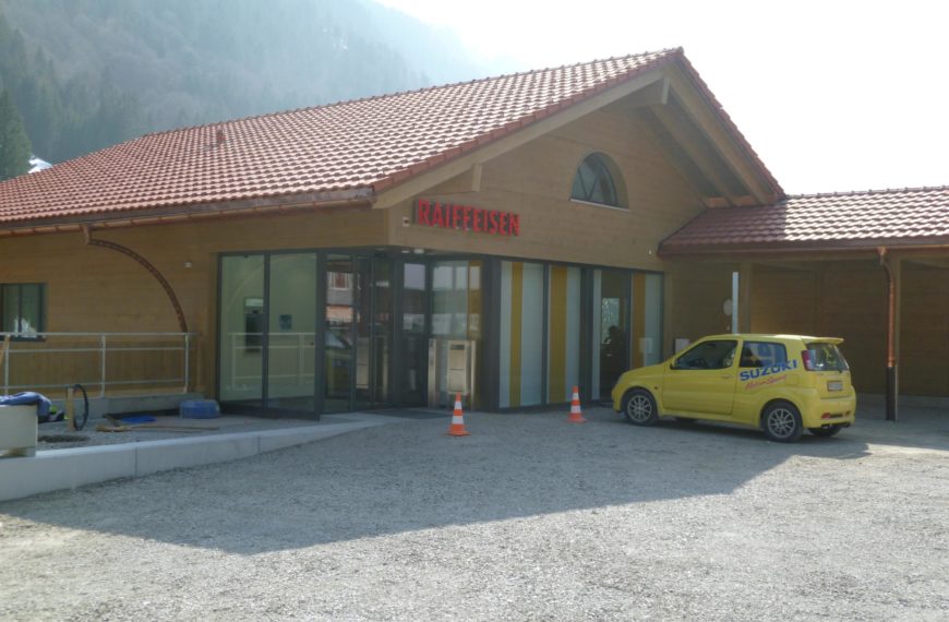 Banque Raiffeisen à Jaun