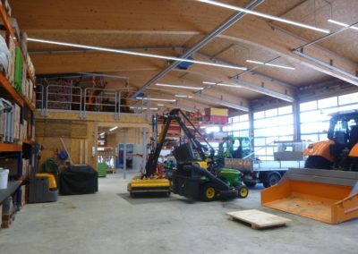 Centre d'entretien et d'élimination des déchets à Gurmels
