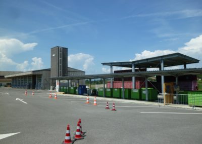 Centre d'entretien et d'élimination des déchets à Gurmels