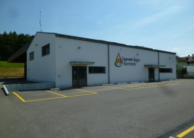 Caserne pompiers à Gurmels