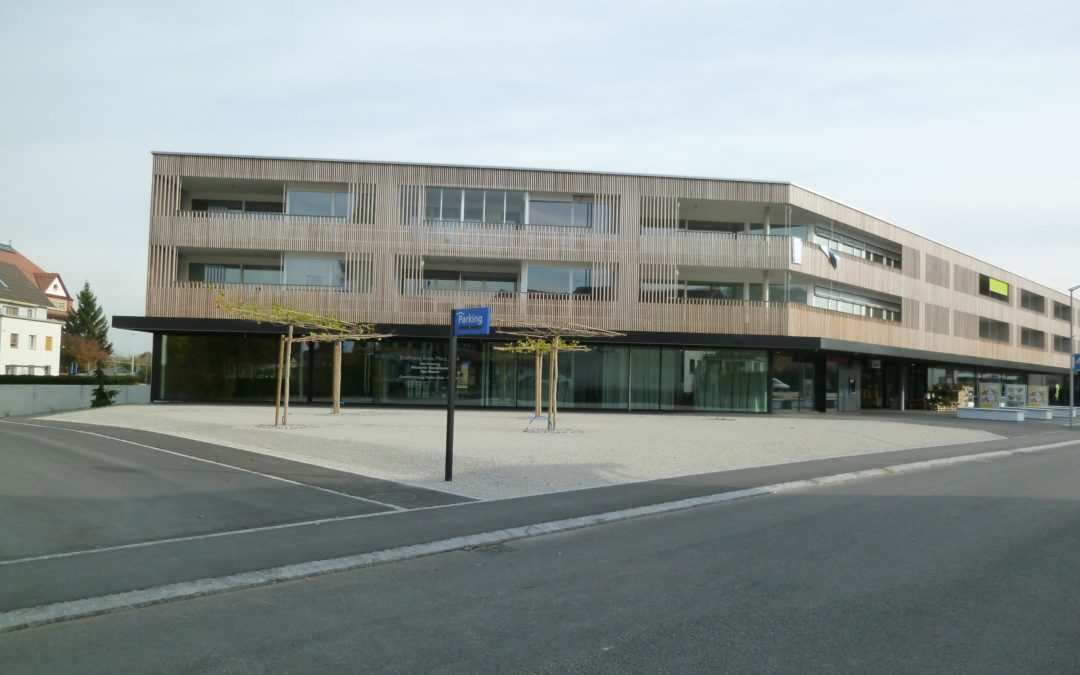Neubau Dorfzentrum inkl. 3 Gewerberäume