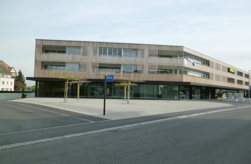 Neubau Dorfzentrum in Schmitten