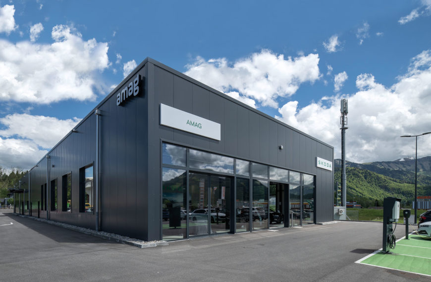 Bâtiment AMAG La Tour-de-Trême ©architectes.ch